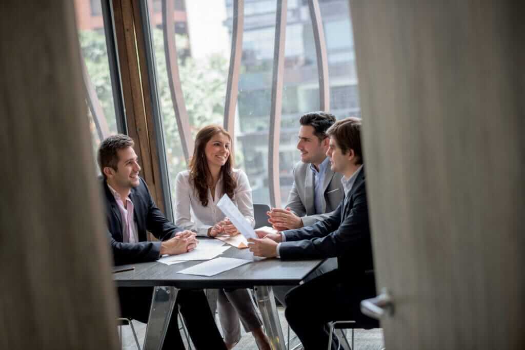 Business people working at the office - Cavendish